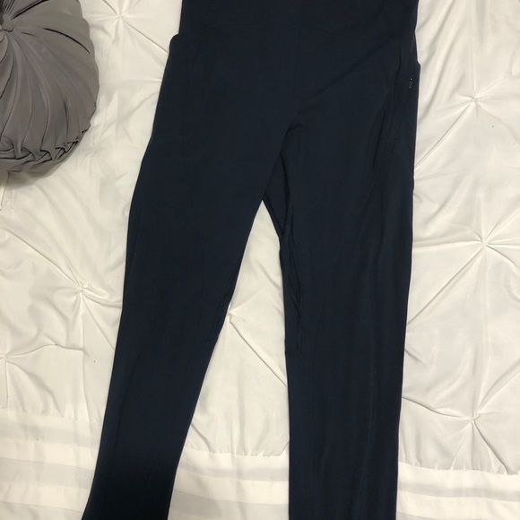 Lululemon Dark Teal Invigorate High-Rise Tight - Picture 2 of 5